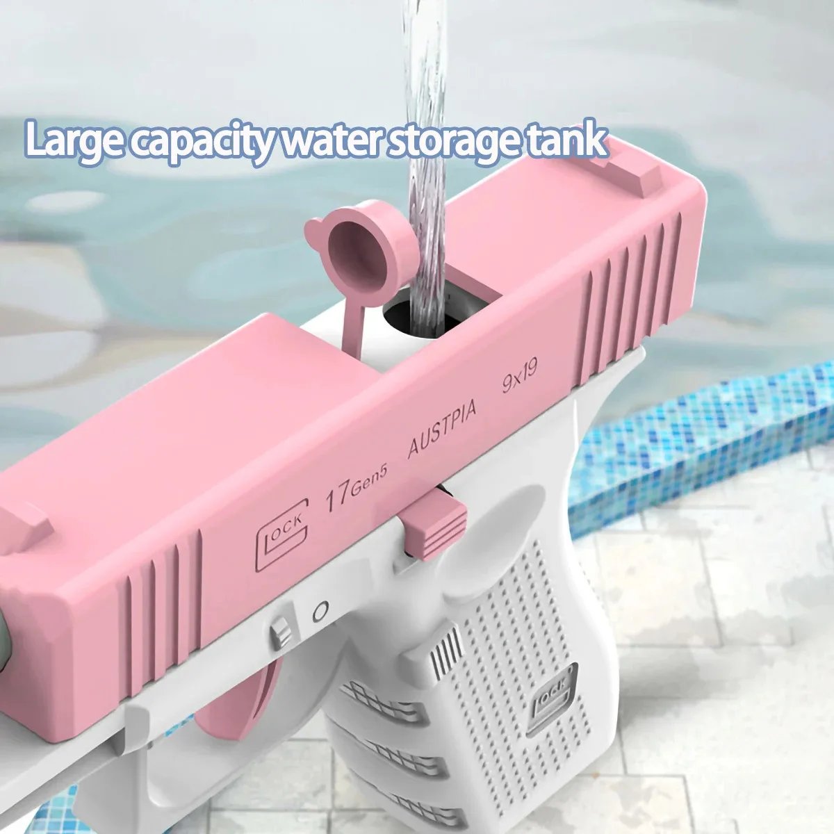 Glock Pistol Children's Toys Portable Water Gun Summer Shooting Game Outdoor Beach Toy Water Gun Summer Gift for Adult Children