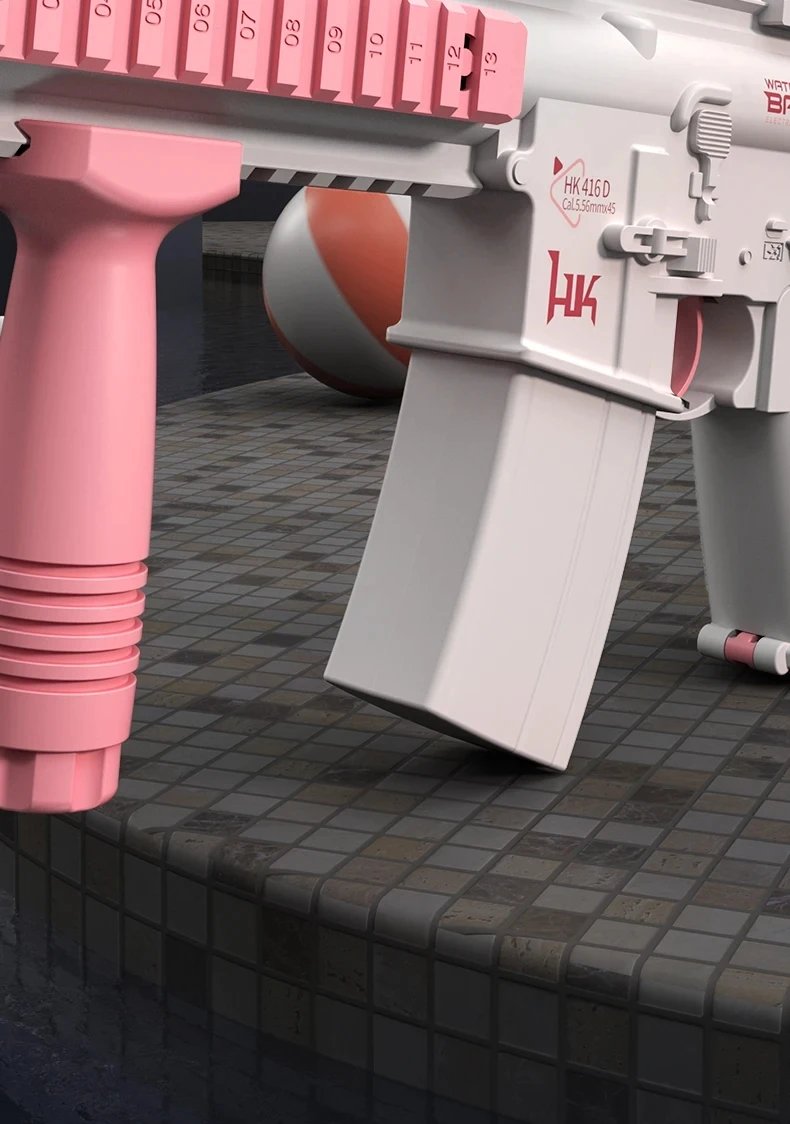 M416 Water Gun Electric Pistol Shooting Toy Full Automatic Summer Shoot Beach Outdoor Fun Toy For Children Boys Girl Adults Gift