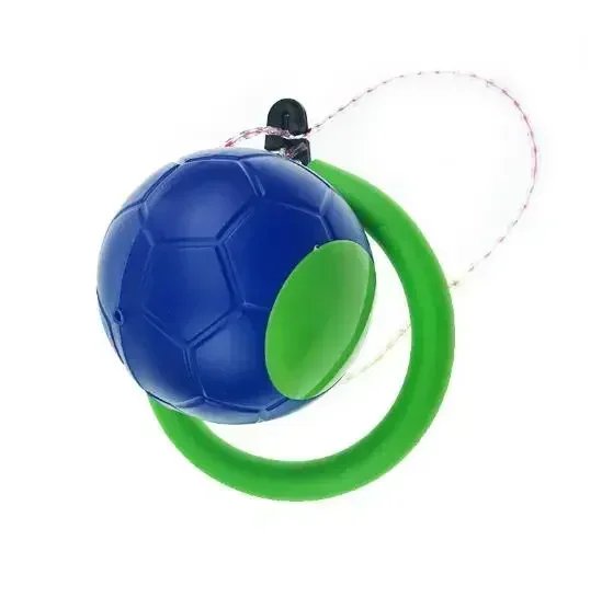 Skip Ball Outdoor Fun Toys Ball Exercise Coordination and Force Reaction Training Swing Ball Balance Hop Classical Skipping Toy