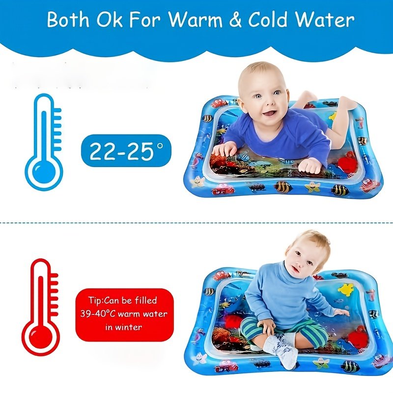 Infinno Inflatable Tummy Time Mat Premium Baby Water Play Mat for Infants and Toddlers Baby Toys Infinno Inflatable Tummy Time Mat Premium Baby Water Play Mat for Infants and Toddlers Baby Toys