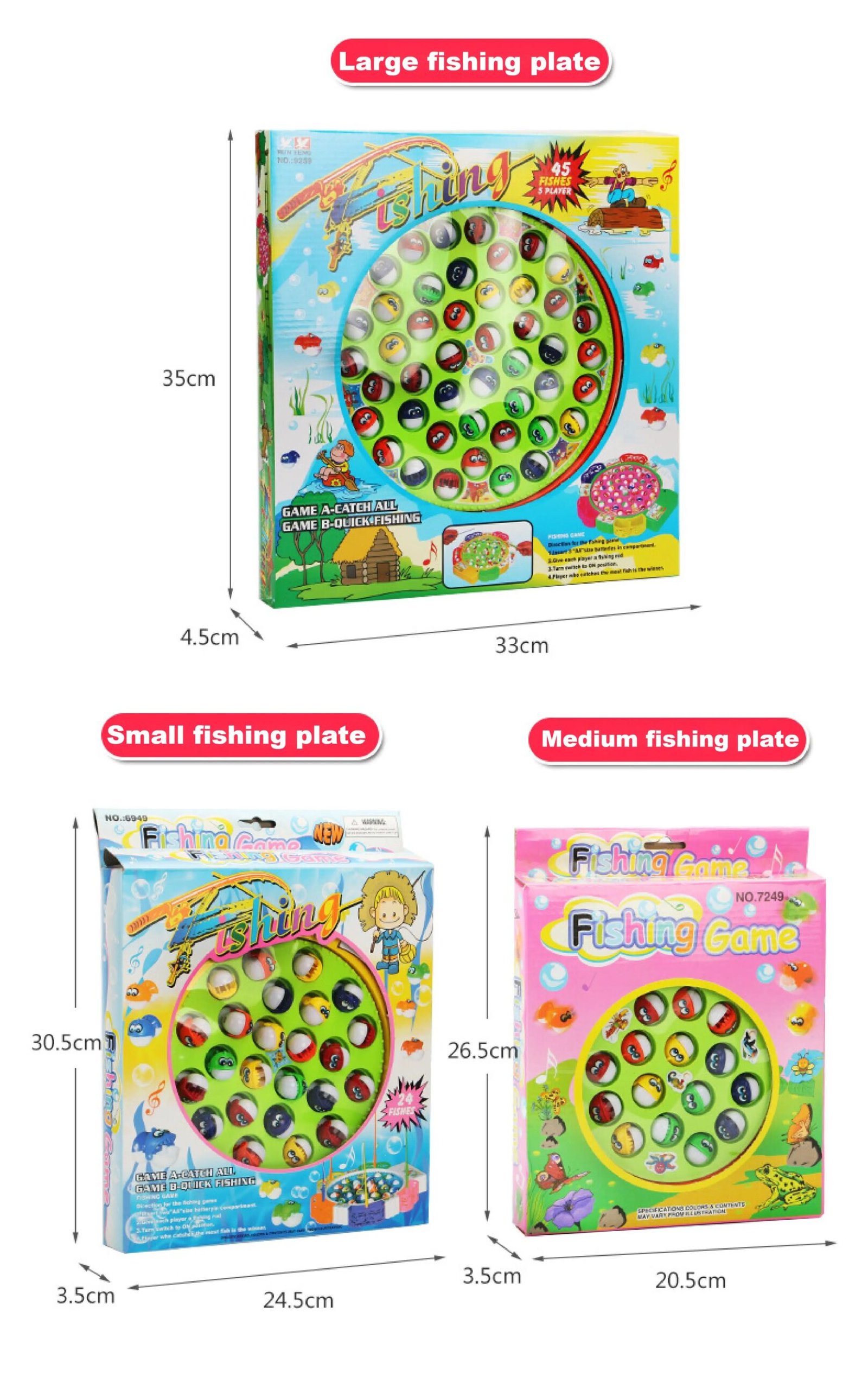 Electric Rotating Magnetic Fishing Toys Play Game Music Spinning Fish Plate Water Party Musical Sports Toy Set Children Kid Gift