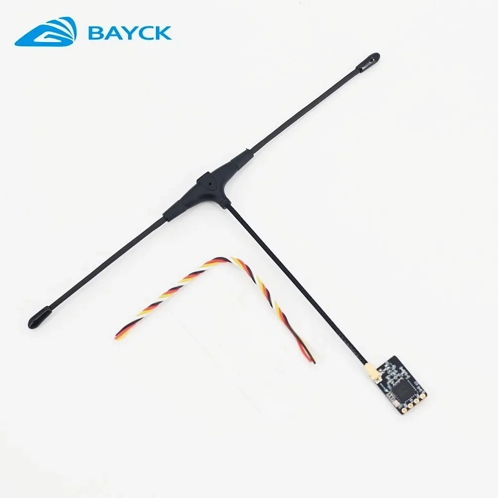 10PCS BAYCK ELRS 915MHz / 2.4GHz NANO ExpressLRS Receiver with T type Antenna Support Wifi upgrade for RC FPV Drones Parts