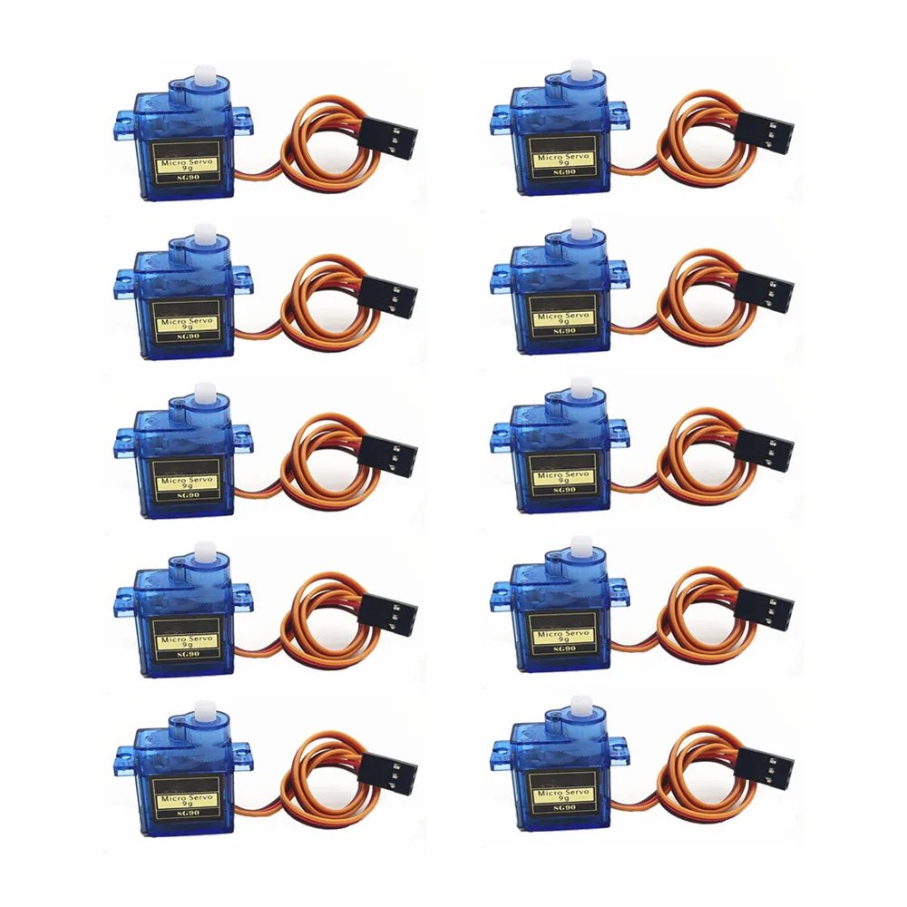 2/5/10/20pcs SG90 Servo motor micro 9g 180 360 degree mount SG90 kit without metal gear pro RC Car Toy Airplane Arduino UNO DIY 2/5/10/20pcs SG90 Servo motor micro 9g 180 360 degree mount SG90 kit without metal gear pro RC Car Toy Airplane Arduino UNO DIY