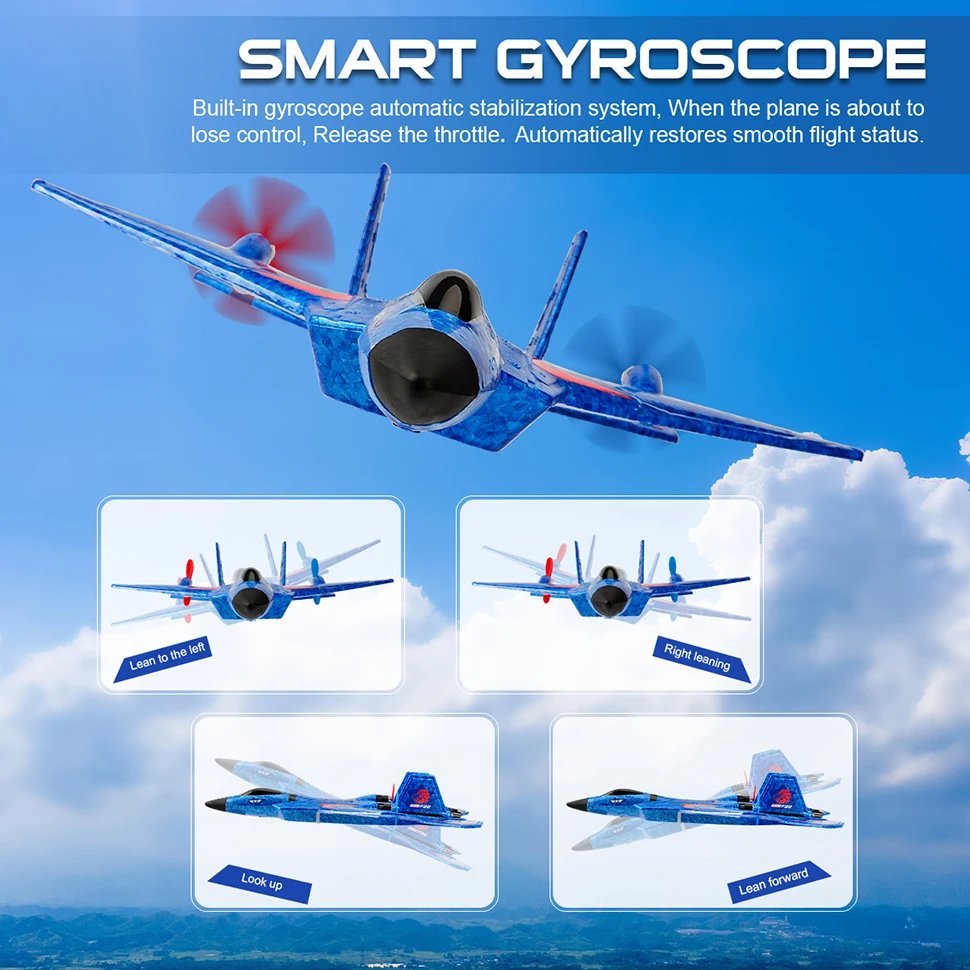 RC Plane SU-27 Aircraft Remote Control Helicopter 2.4G Airplane EPP Foam RC Vertical Plane Children Toys Gifts