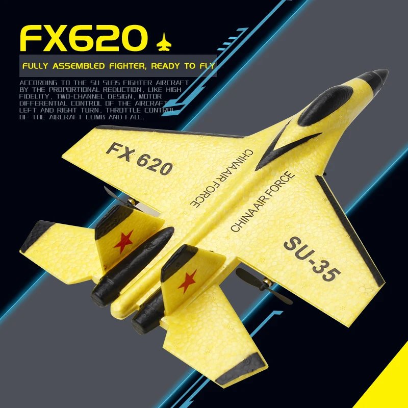RC Plane SU35 2.4G With LED Lights Aircraft Remote Control Flying Model Glider EPP Foam Toys For Children Gifts VS SU57 Airplane RC Plane SU35 2.4G With LED Lights Aircraft Remote Control Flying Model Glider EPP Foam Toys For Children Gifts VS SU57 Airplane