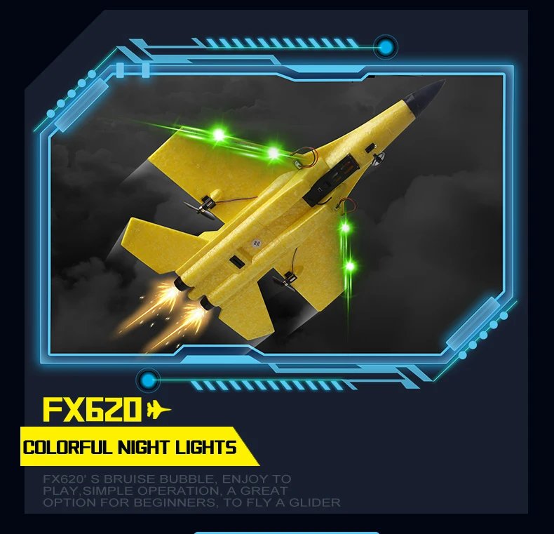 RC Plane SU35 2.4G With LED Lights Aircraft Remote Control Flying Model Glider EPP Foam Toys For Children Gifts VS SU57 Airplane