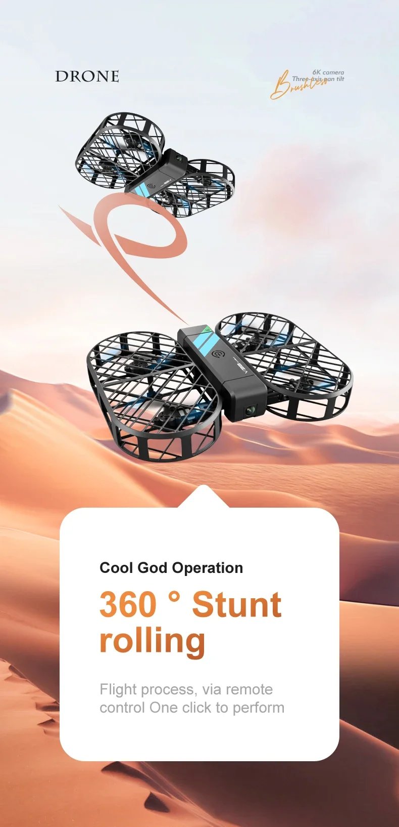 New V38 Mini Drone 8K Profesional WIFI FPV Camera HD 6K Pocket Remote Control Helicopter Foldable Quadcopter Toys Gift for Kids
