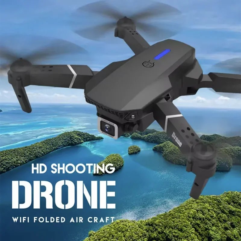 New E88Pro RC Drone 4K Professinal With 1080P Wide Angle Dual HD Camera Foldable RC Helicopter WIFI FPV Height Hold Apron Sell New E88Pro RC Drone 4K Professinal With 1080P Wide Angle Dual HD Camera Foldable RC Helicopter WIFI FPV Height Hold Apron Sell