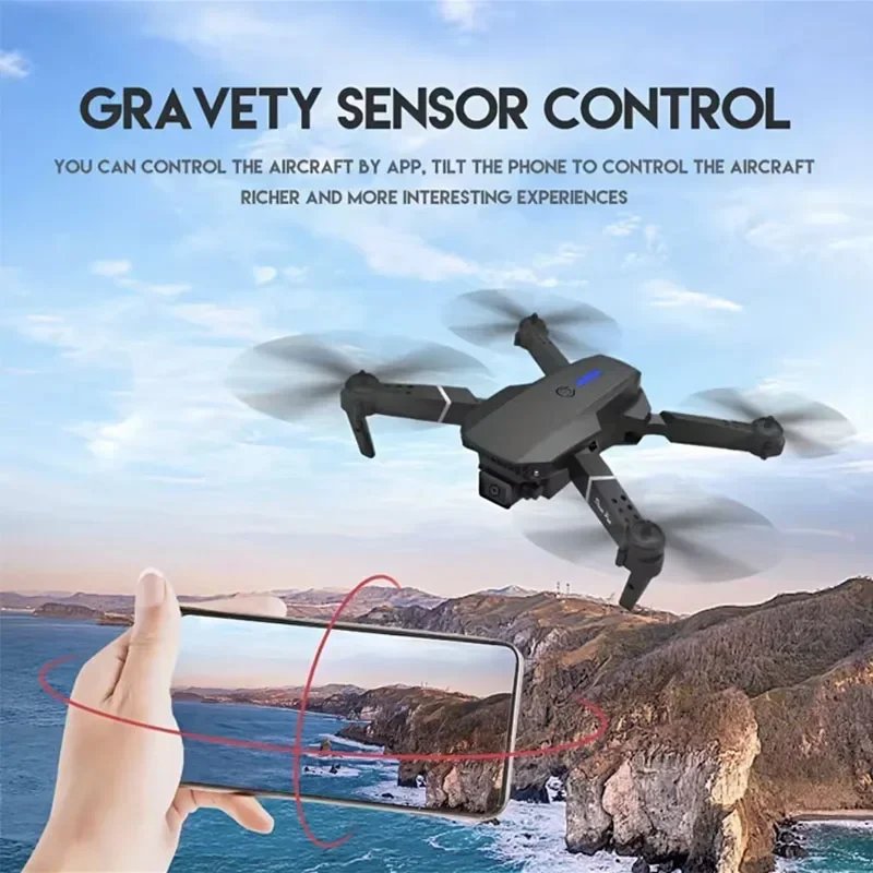 New E88Pro RC Drone 4K Professinal With 1080P Wide Angle Dual HD Camera Foldable RC Helicopter WIFI FPV Height Hold Apron Sell New E88Pro RC Drone 4K Professinal With 1080P Wide Angle Dual HD Camera Foldable RC Helicopter WIFI FPV Height Hold Apron Sell