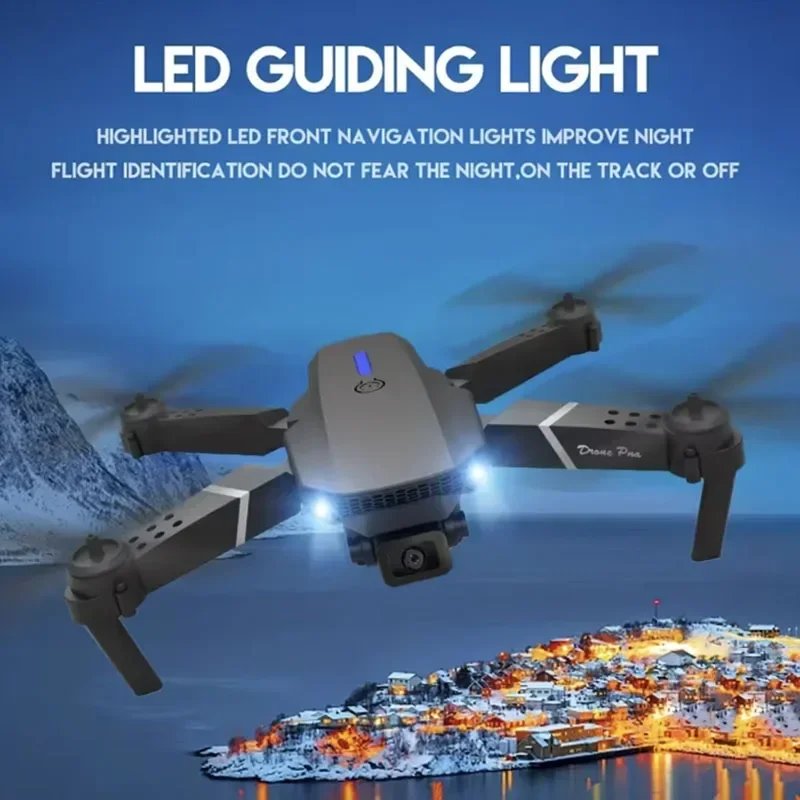New E88Pro RC Drone 4K Professinal With 1080P Wide Angle Dual HD Camera Foldable RC Helicopter WIFI FPV Height Hold Apron Sell New E88Pro RC Drone 4K Professinal With 1080P Wide Angle Dual HD Camera Foldable RC Helicopter WIFI FPV Height Hold Apron Sell