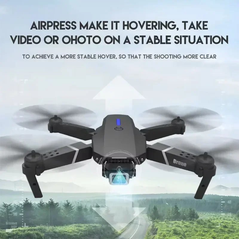 New E88Pro RC Drone 4K Professinal With 1080P Wide Angle Dual HD Camera Foldable RC Helicopter WIFI FPV Height Hold Apron Sell New E88Pro RC Drone 4K Professinal With 1080P Wide Angle Dual HD Camera Foldable RC Helicopter WIFI FPV Height Hold Apron Sell