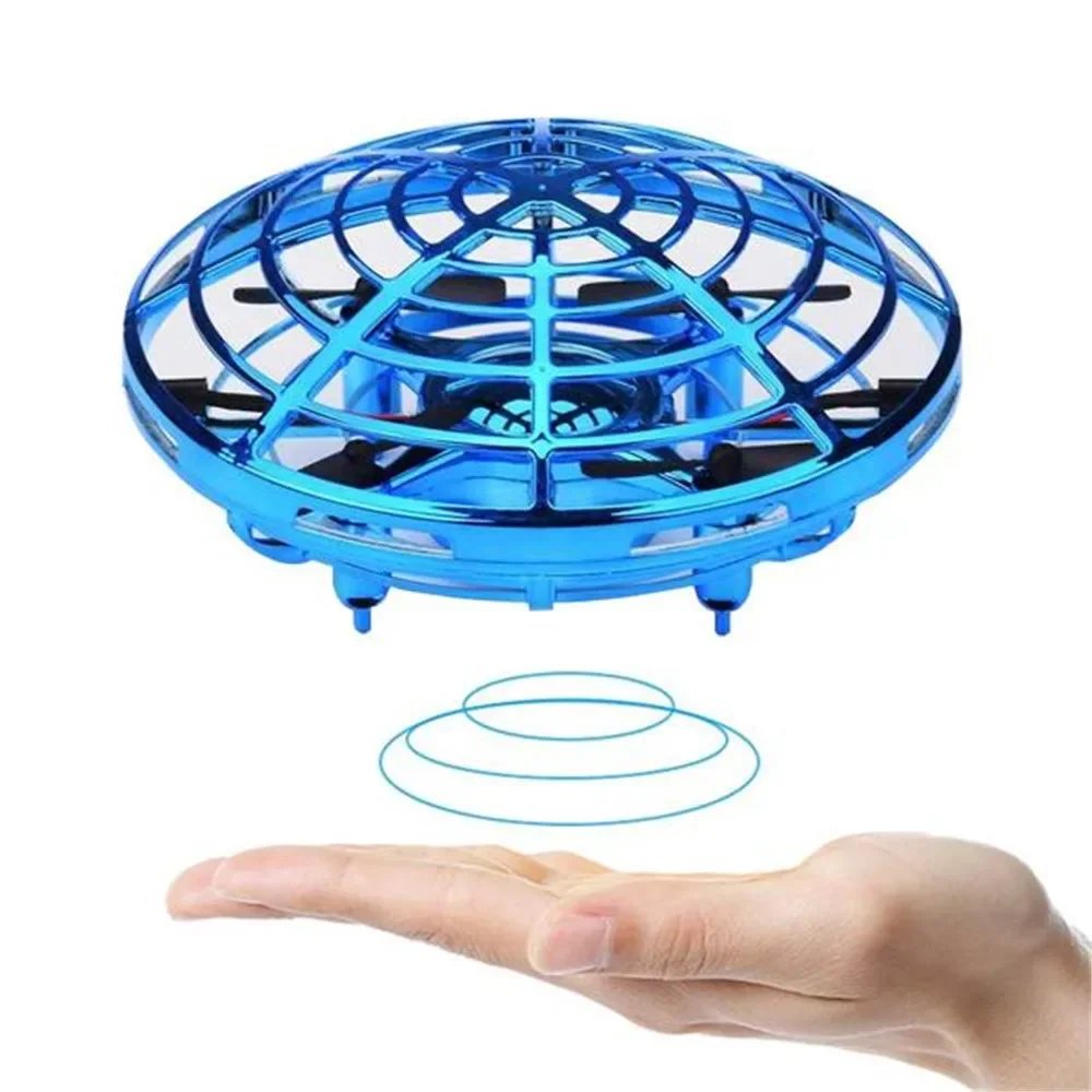 Rc Quadcopter Flying Helicopter Magic Hand UFO Ball Aircraft Sensing Mini Induction Drone Kids Electric Electronic Toy