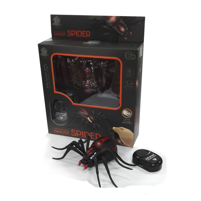 Trick Electric Cockroach Pet RC Simulation Spider Robotic Remote Control Ant Toy Halloween Xmas Mini Gift for Adult Prank Insect