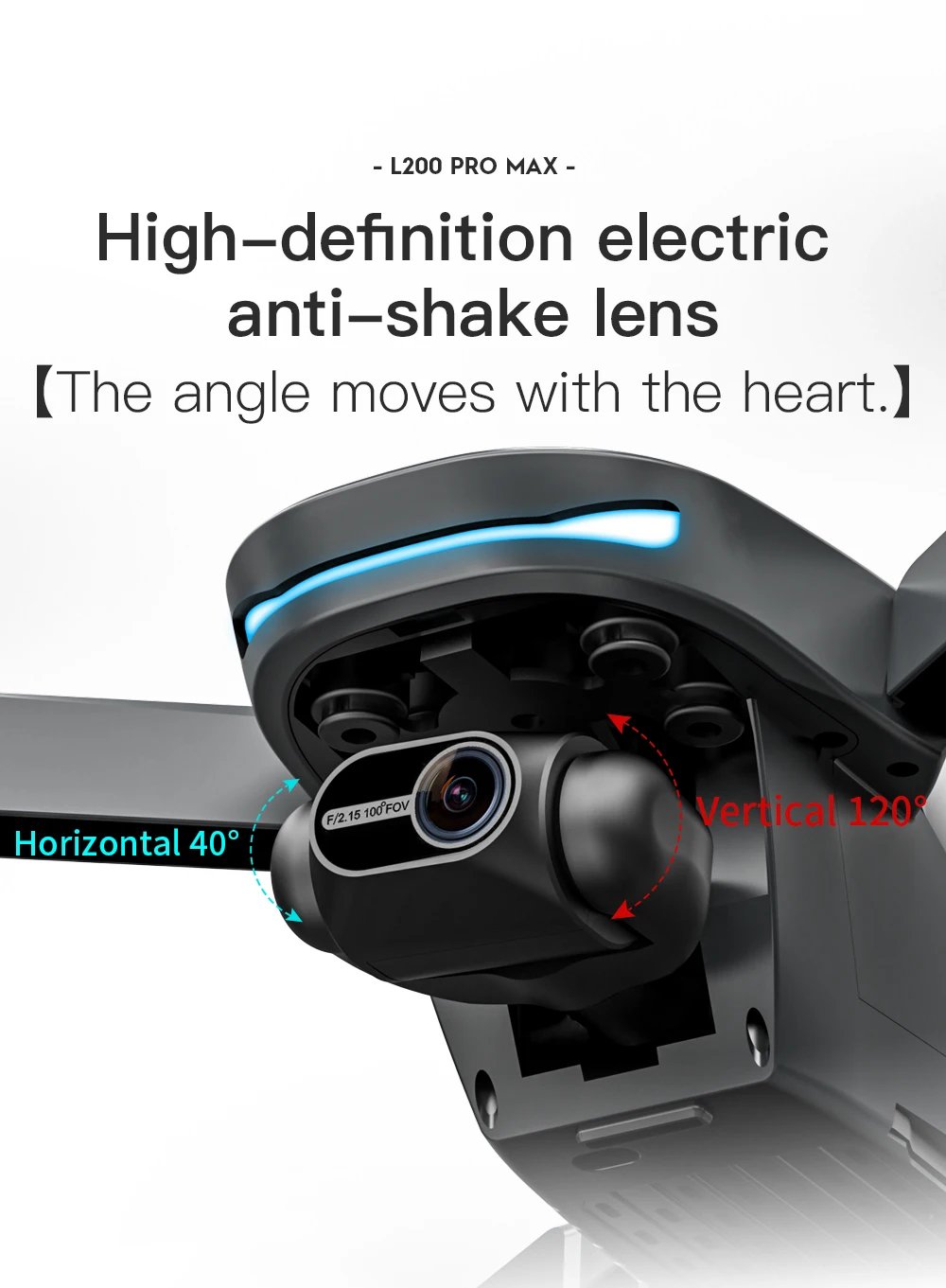 L200 PRO MAX Drone 4K Professional 2-Axis Gimbal 360&deg; Obstacle Avoidance Brushless Motor GPS Quadcopter FPV RC Drones