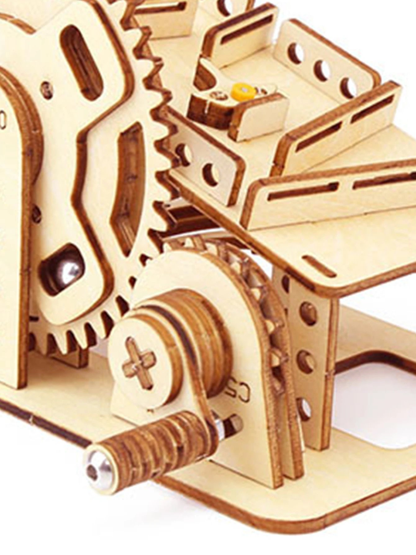 Spiral Marble Run 3D Wooden Puzzles for Adults and Teens DIY Model Building Kits with Mechanical Puzzles&nbsp;