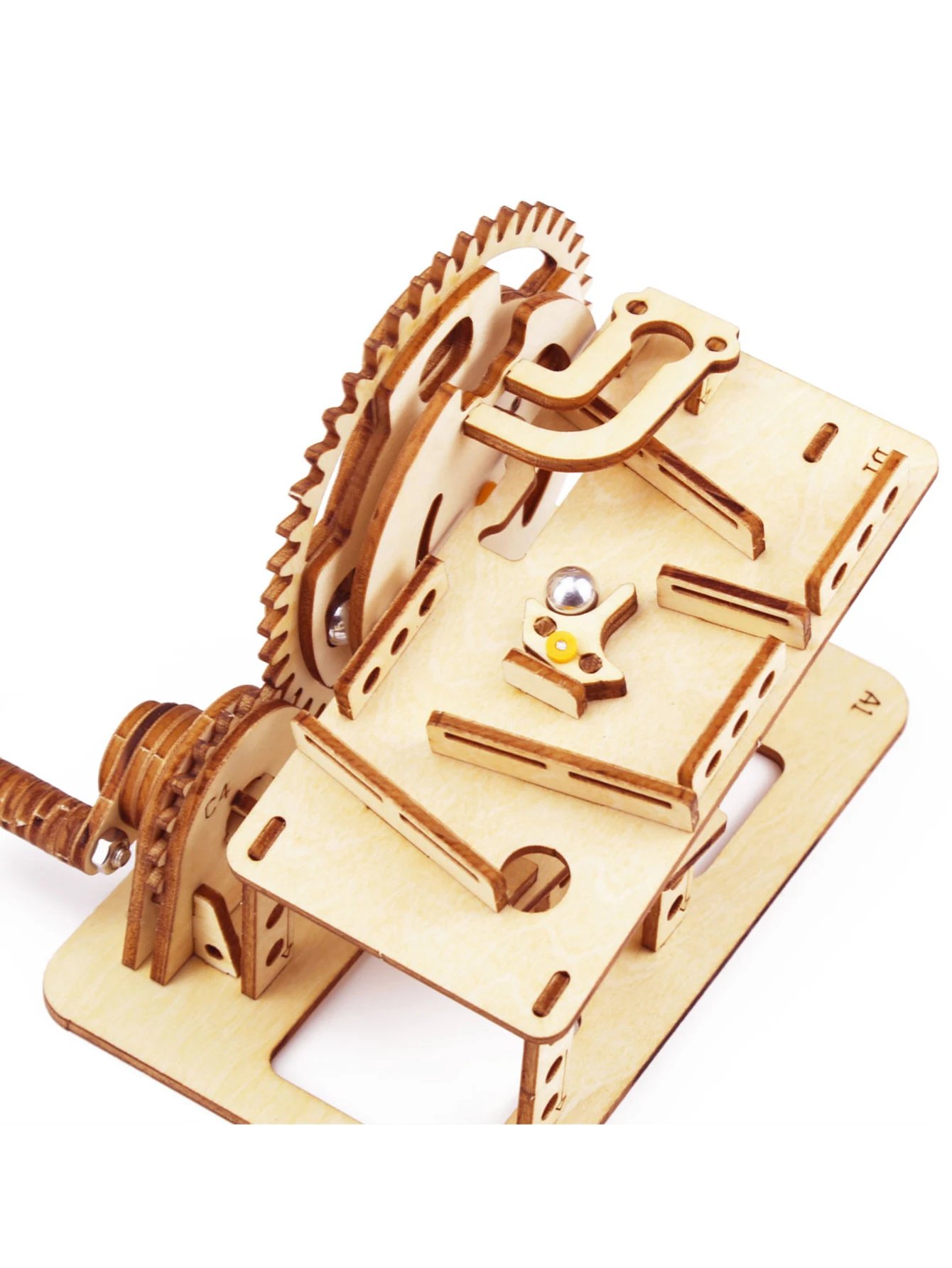 Spiral Marble Run 3D Wooden Puzzles for Adults and Teens DIY Model Building Kits with Mechanical Puzzles&nbsp;