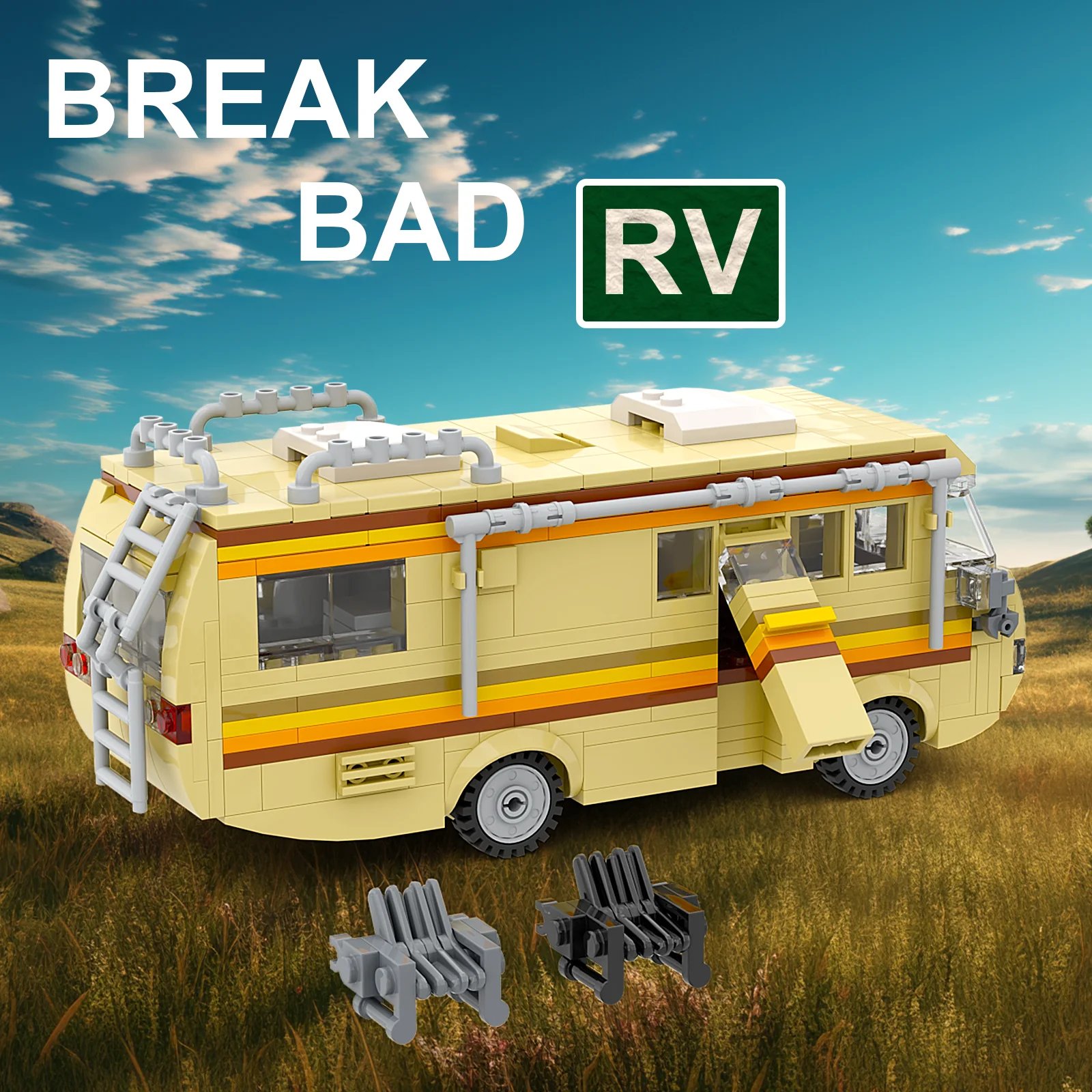 360PCS Break Bad RV Building Kit, Creative Van House Camper Toys Building Blocks,DIY Building Set Toy for Kids Adults 360PCS Break Bad RV Building Kit, Creative Van House Camper Toys Building Blocks,DIY Building Set Toy for Kids Adults