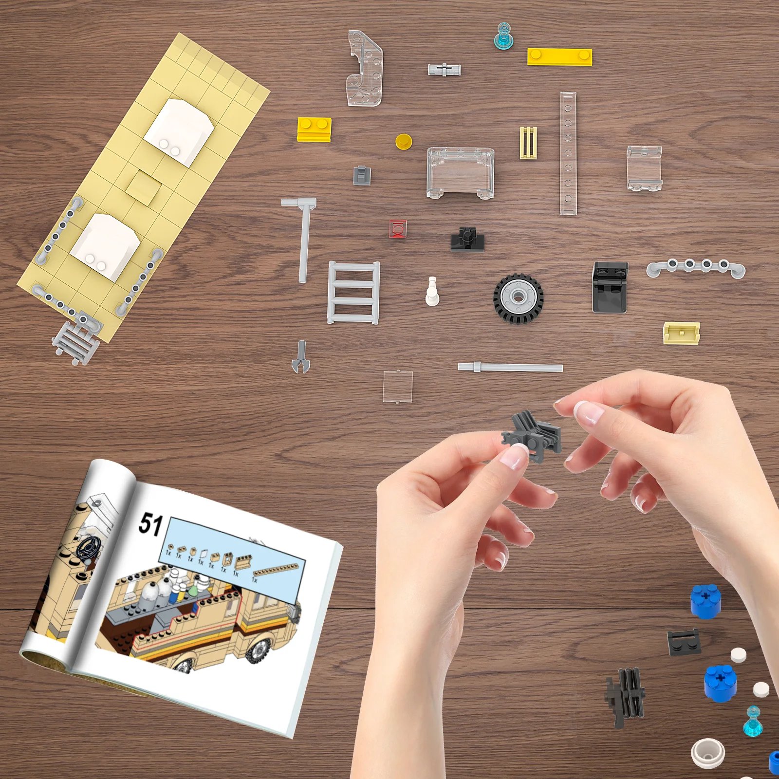 360PCS Break Bad RV Building Kit, Creative Van House Camper Toys Building Blocks,DIY Building Set Toy for Kids Adults 360PCS Break Bad RV Building Kit, Creative Van House Camper Toys Building Blocks,DIY Building Set Toy for Kids Adults