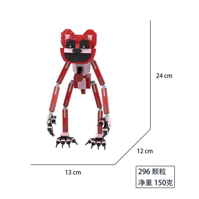 New Smiling Critters Building Blocks Smiling Critters Dogday And Catnap Block Set Cat Nap Dog Day Catnat Figure Birthday Gift