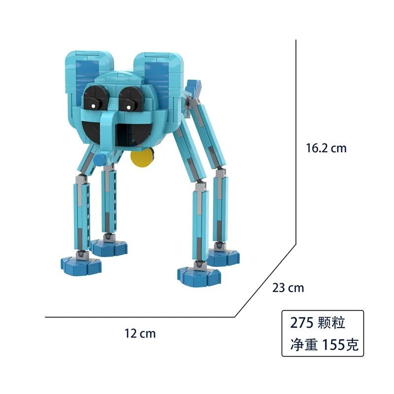 New Smiling Critters Building Blocks Smiling Critters Dogday And Catnap Block Set Cat Nap Dog Day Catnat Figure Birthday Gift