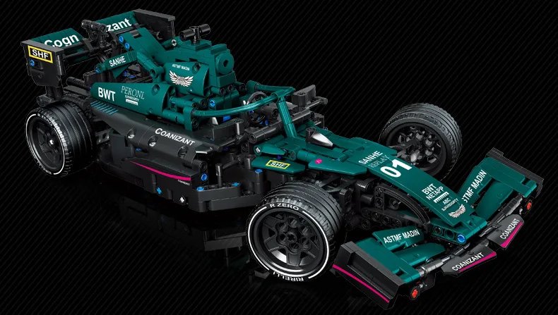 High-tech Building Blocks F1 Formula 1 Remote Control Super Speed Racing Cars Moc Bricks RC Technical Model Toys Creative Expert