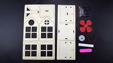 Solar Toy for Boy Windmill Science DIY Physics Educational Kit for Kid Model 2 in 1 Solar Power Technology Experiment Stem Gift Solar Toy for Boy Windmill Science DIY Physics Educational Kit for Kid Model 2 in 1 Solar Power Technology Experiment Stem Gift