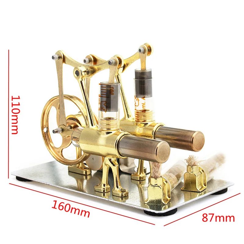 Balance Stirling Engine Miniature Model Steam Power Technology Scientific Power Generation Experimental Toy Balance Stirling Engine Miniature Model Steam Power Technology Scientific Power Generation Experimental Toy