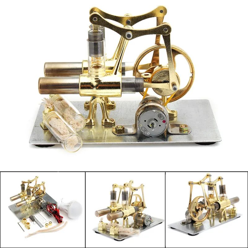 Balance Stirling Engine Miniature Model Steam Power Technology Scientific Power Generation Experimental Toy Balance Stirling Engine Miniature Model Steam Power Technology Scientific Power Generation Experimental Toy