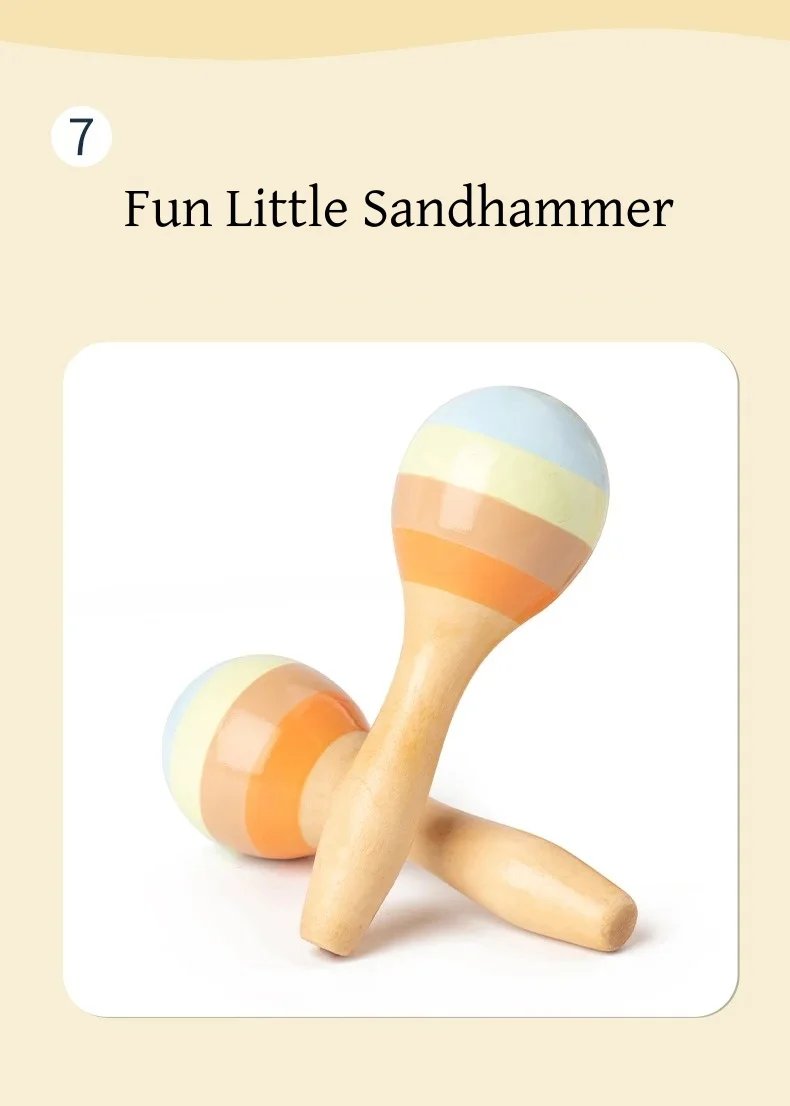 Baby Musical Instruments Montessori Wooden Toys,Percussion Xylophone Set for Toddlers,Preschool Educational Gifts