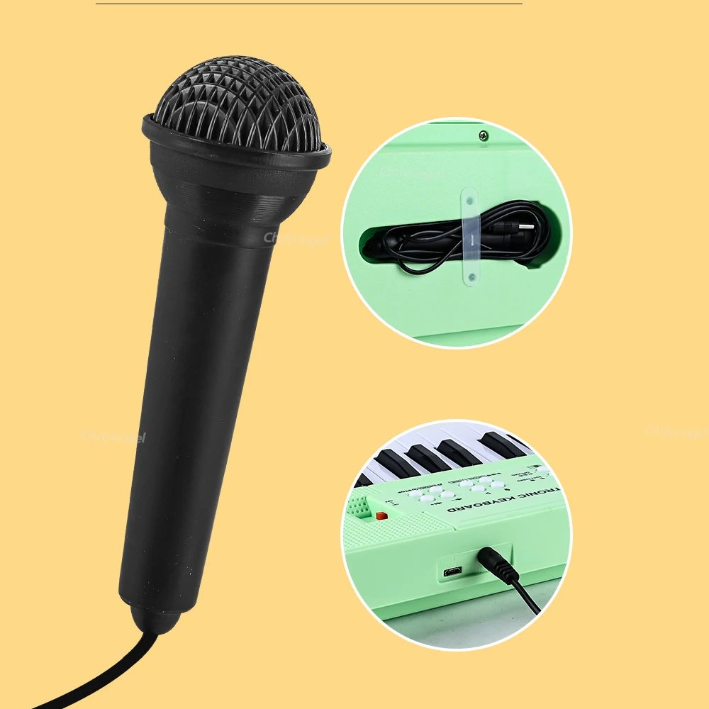 37 Keys Kids Electronic Piano Organ keyboard with Microphone Education Toys Musical Instrument Children Boy Girl Gifts