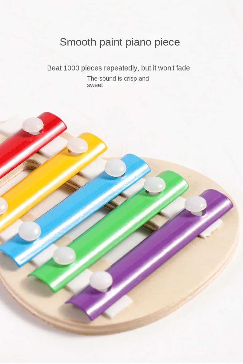 Musical Instruments For Baby 1 2 3 Years Montessori Baby Wooden Toys Child Game Interactive Music Toys Educational Toys For Baby