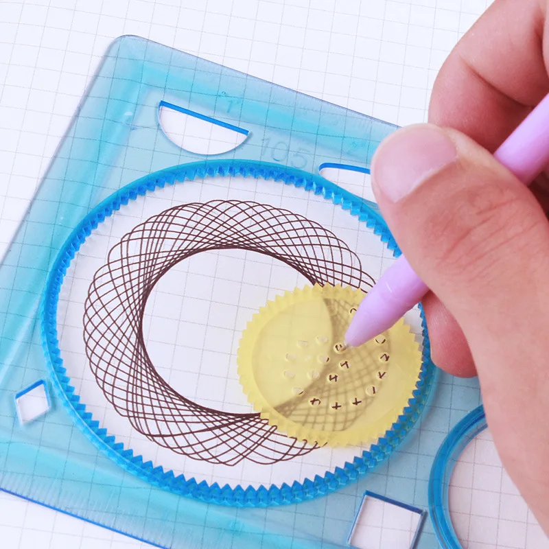 Geometry Spirograph Drawing Stencils Set Painting Template Art Crafts Creative Kids Educational Toy Variety of Flowers Ruler Geometry Spirograph Drawing Stencils Set Painting Template Art Crafts Creative Kids Educational Toy Variety of Flowers Ruler
