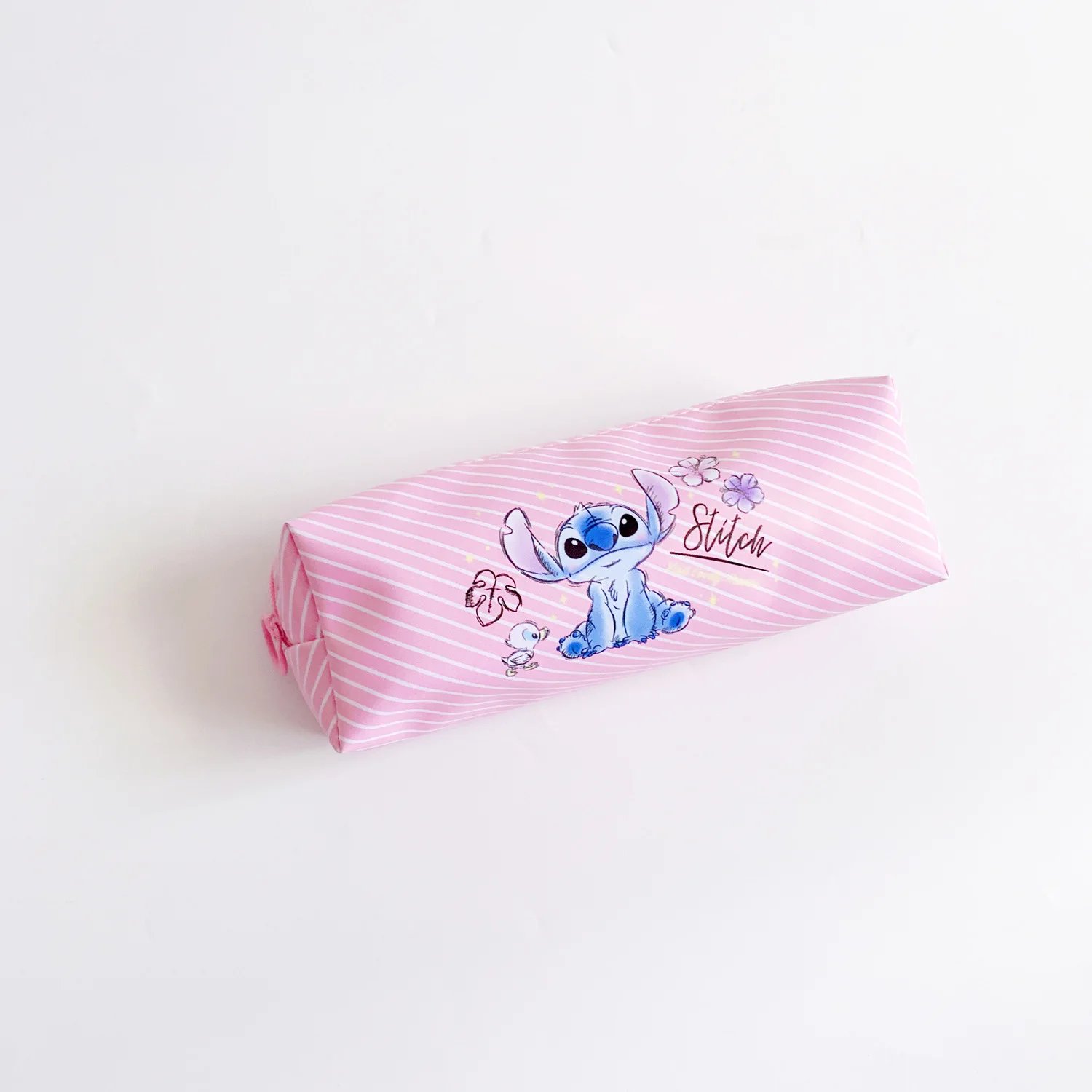 Disney Stitch Anime Pencil Case Stitch Print Pen Bag  Cartoon Students Storage Bag Stationery kids Toy Student Christmars Gift