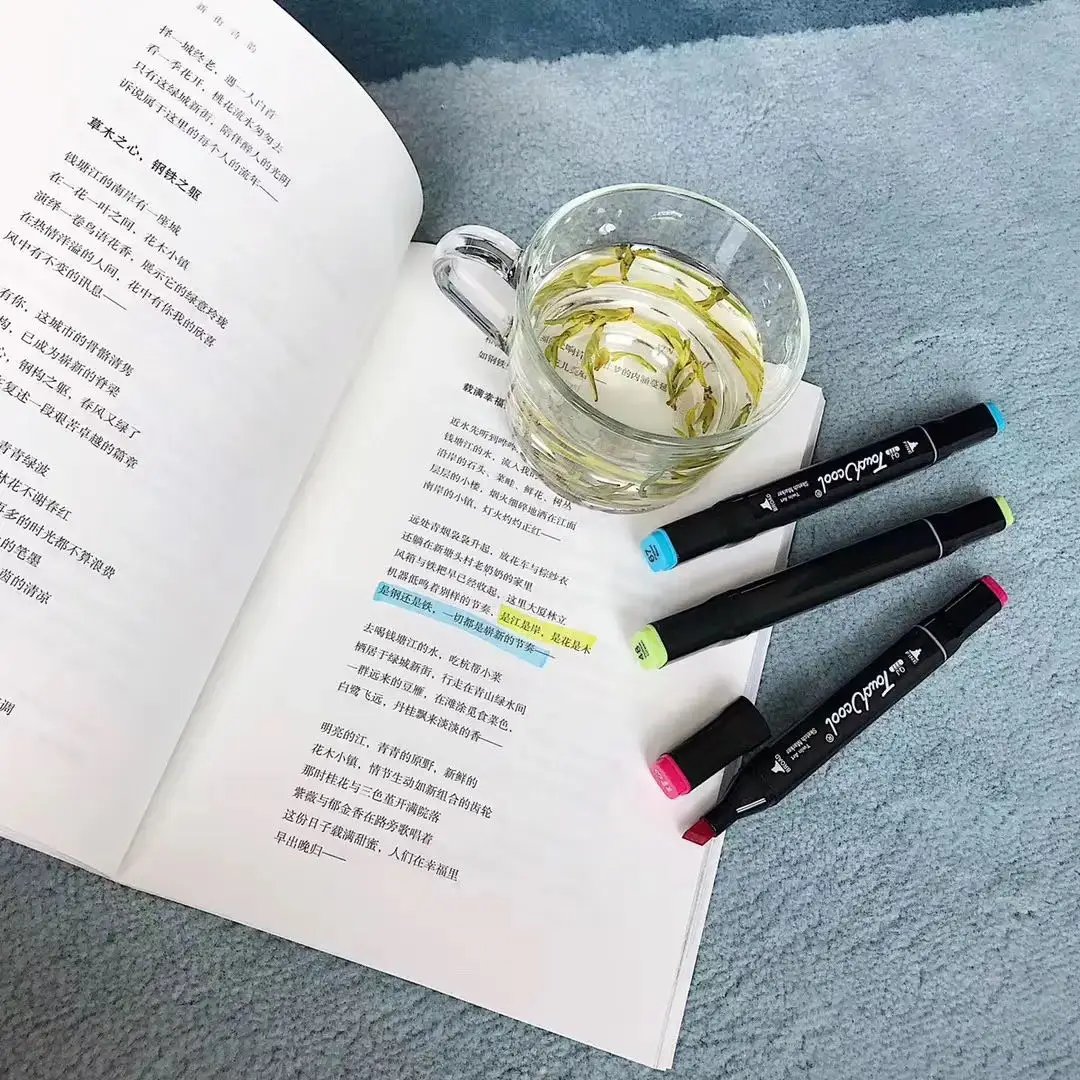 Kids Drawing Toys Double Headed Art Marker Pen Set for Draw Sketching Alcohol Oily Based Markers Graffiti Manga Supplies