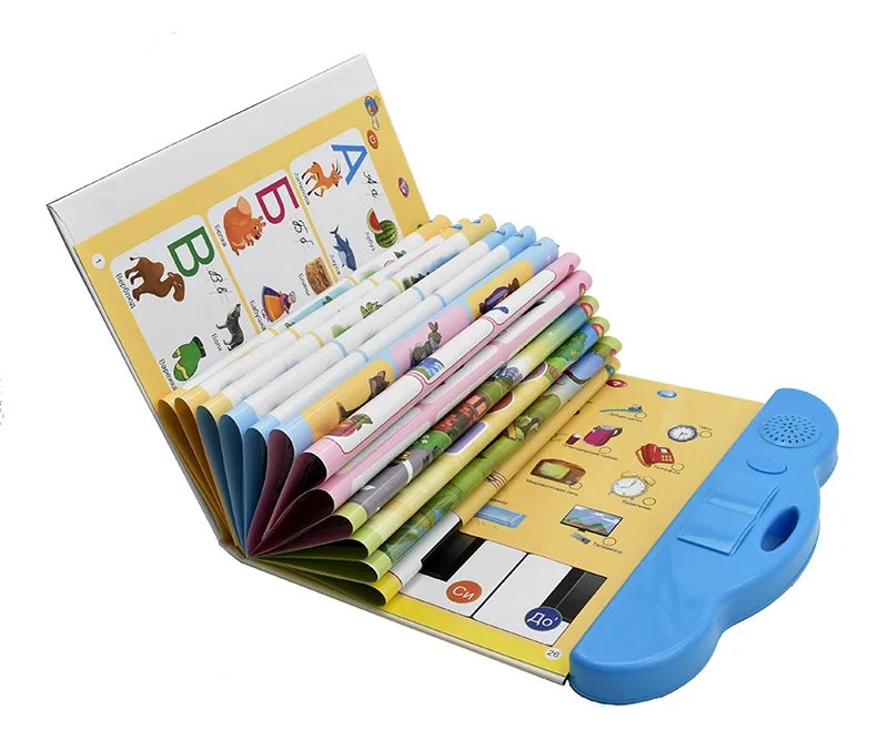 Kids Russian Book Reading Machines Learning Alphabet Baby Early Educational Toys Parent-child Interactive Game  Learning Toys
