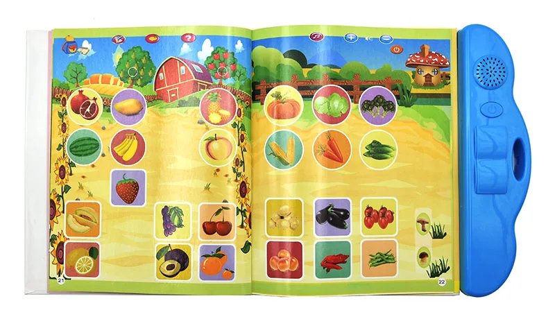 Kids Russian Book Reading Machines Learning Alphabet Baby Early Educational Toys Parent-child Interactive Game  Learning Toys