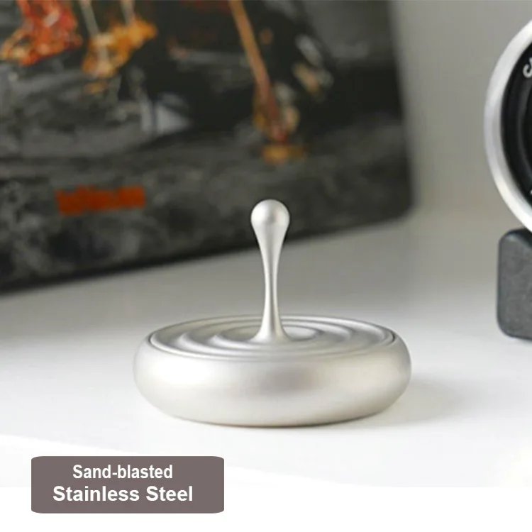 Spinning Top Rotating Magnetic Decoration Desktop Droplets Spiner Toys Gifts Hot Sale Movie Totem Print Spinning Top