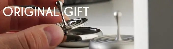 Spinning Top Rotating Magnetic Decoration Desktop Droplets Spiner Toys Gifts Hot Sale Movie Totem Print Spinning Top