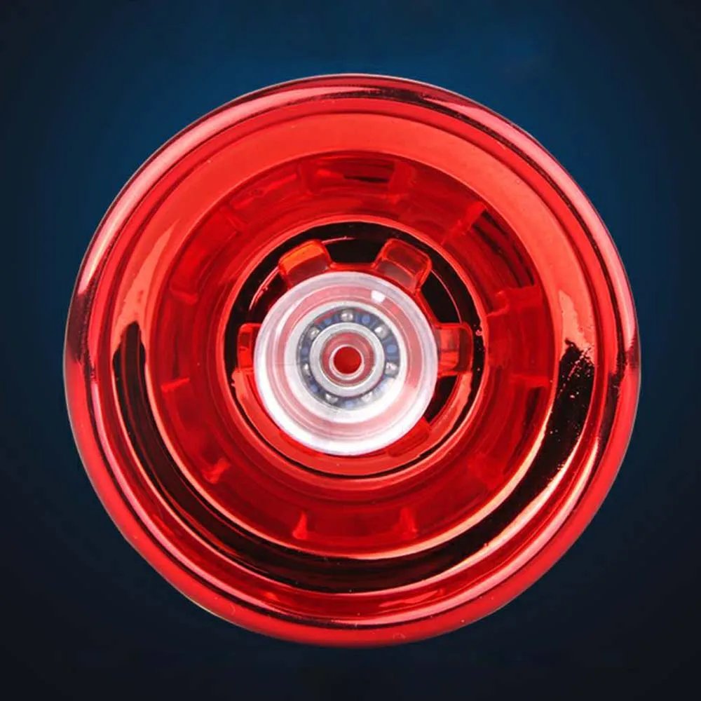 4 Colors Kids Magic Yoyo Responsive High-speed Aluminum Alloy Yo-yo CNC Lathe with Spinning String for Boys Girls Children