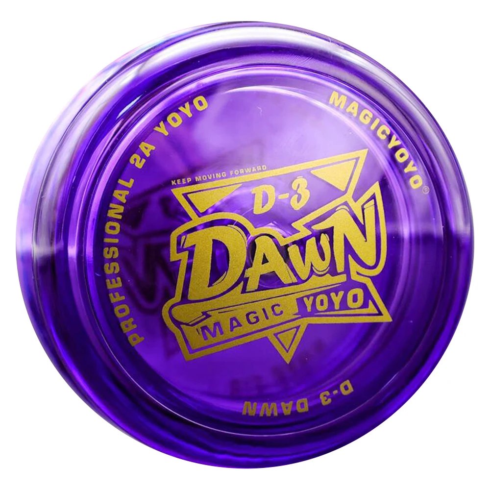 Magic Yoyo Crystal Yoyo for Kids Unresponsive Yoyo for Adults Toys 8-Ball KK Bearing for Children Rope Color Shipped Randomly