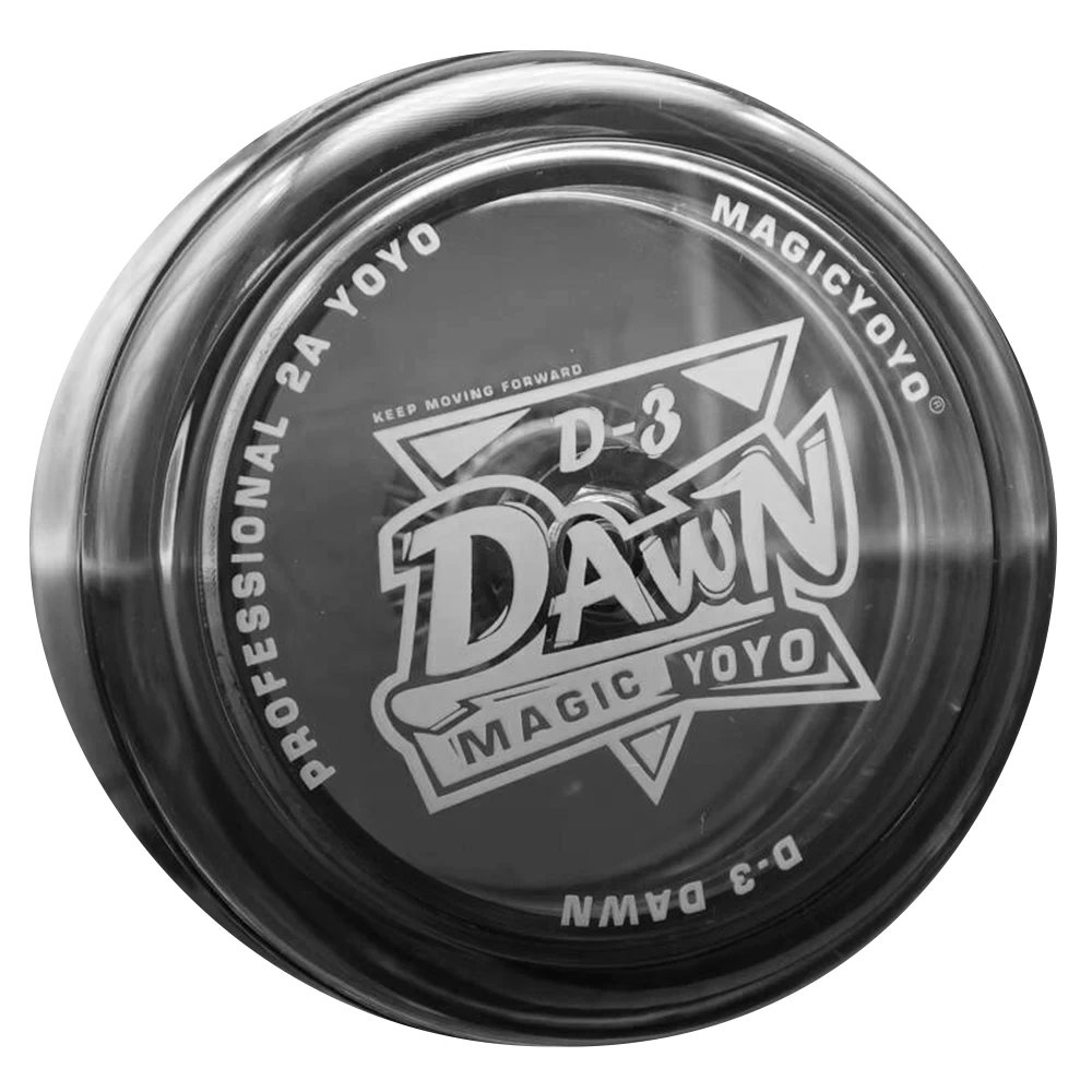 Magic Yoyo Crystal Yoyo for Kids Unresponsive Yoyo for Adults Toys 8-Ball KK Bearing for Children Rope Color Shipped Randomly