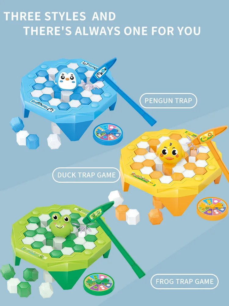 Mini Ice Breaking Penguin frog trap game Parent Child Interactive party board game jogos de tabulero birthday gifts for kids Mini Ice Breaking Penguin frog trap game Parent Child Interactive party board game jogos de tabulero birthday gifts for kids