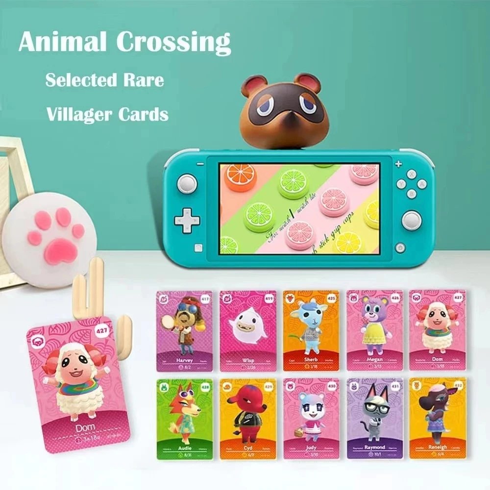 Various Amiibo Card Hot Game Animal Crossing: New Horizons Various cute roles NS Switch 3DS Game Set fun Collect Mini NFC Cards