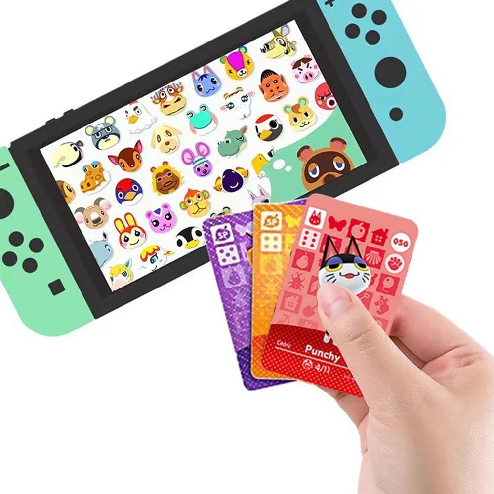 Various Amiibo Card Hot Game Animal Crossing: New Horizons Various cute roles NS Switch 3DS Game Set fun Collect Mini NFC Cards