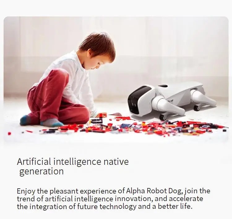 WEILAN AlphaDog C500 C501 Bionic quadruped robot Technology electronic dog Bionic companion intelligent robot