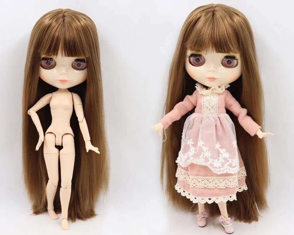 ICY DBS Blyth Doll Joint Body 30CM BJD Toy White Shiny Face and frosted Face with Extra Hands AB and Panel 1/6 DIY Fashion Doll