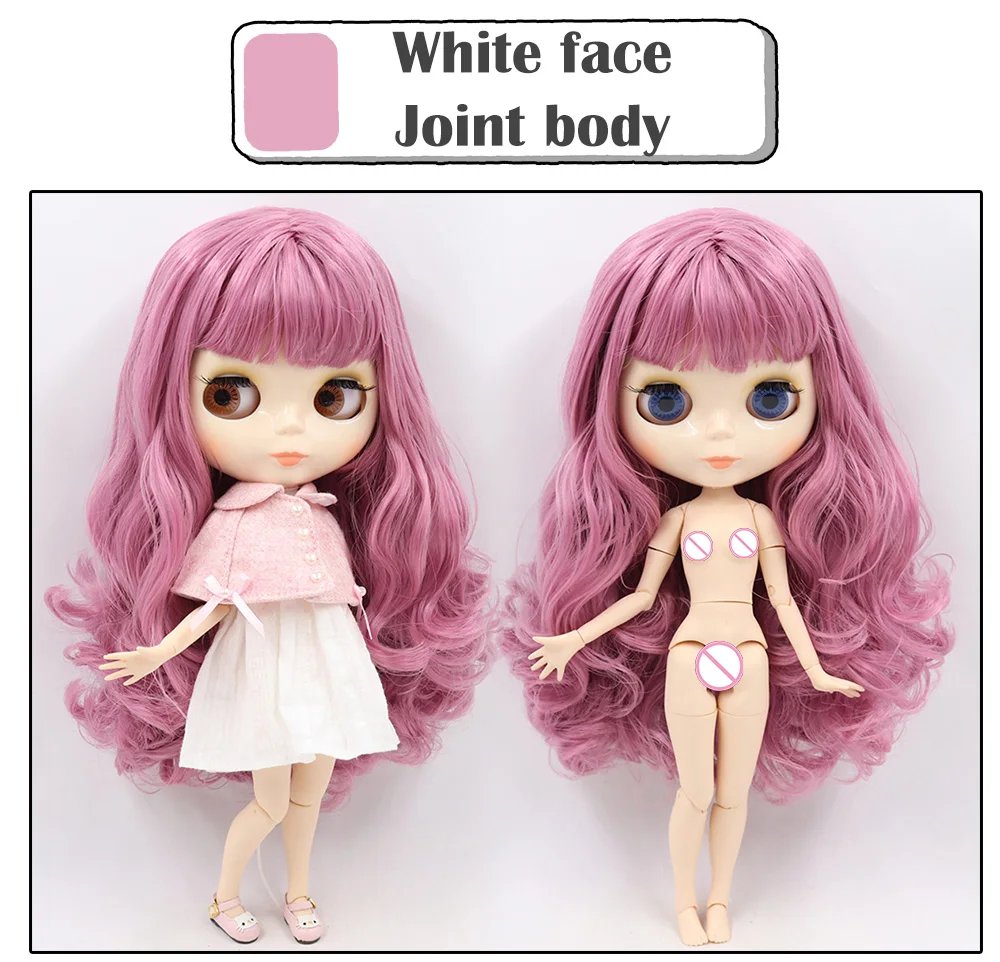 ICY DBS Blyth Doll White Skin Joint Body 1/6 BJD Special Price OB24 Toy Gift