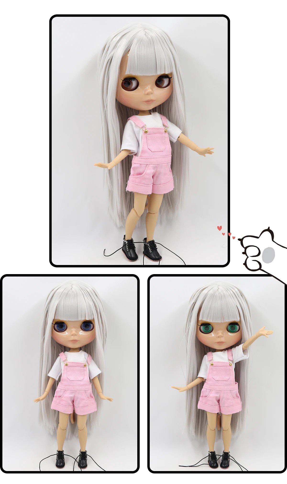 ICY DBS Blyth Doll 1/6 BJD Toy Joint Body Special Offer Lower Price DIY Girls Gift 30cm Anime Doll Random Eyes Colors