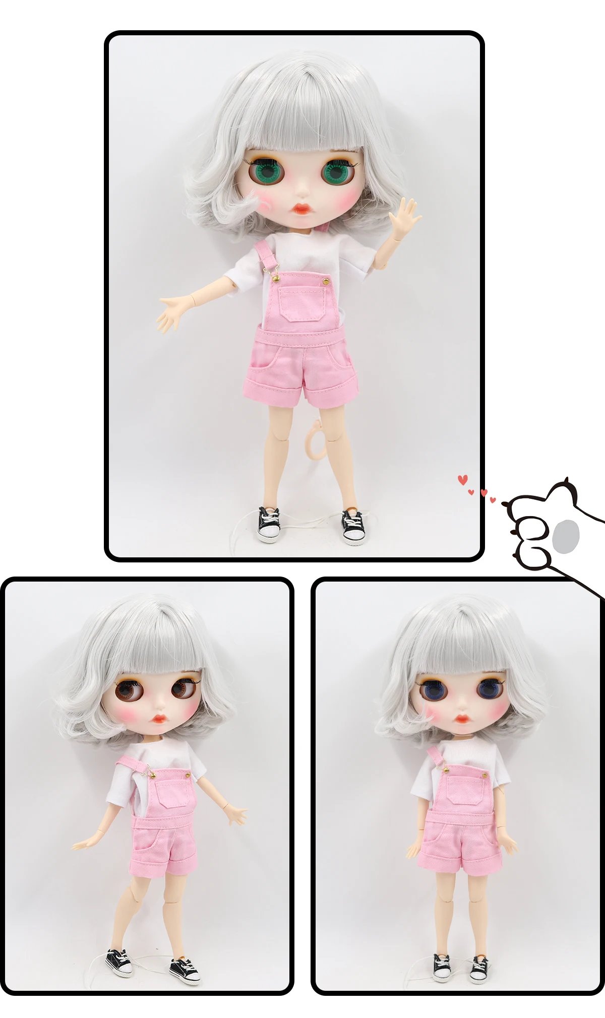 ICY DBS Blyth Doll 1/6 BJD Toy Joint Body Special Offer Lower Price DIY Girls Gift 30cm Anime Doll Random Eyes Colors