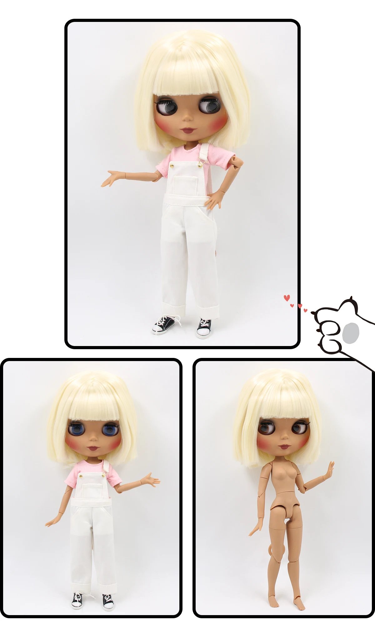ICY DBS Blyth Doll 1/6 BJD Toy Joint Body Special Offer Lower Price DIY Girls Gift 30cm Anime Doll Random Eyes Colors